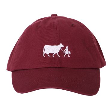 Maroon Cap White Logo