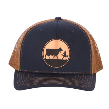 Cap Navy Metallic Patch