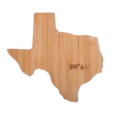 Cutting Board Texas w/ Logo
